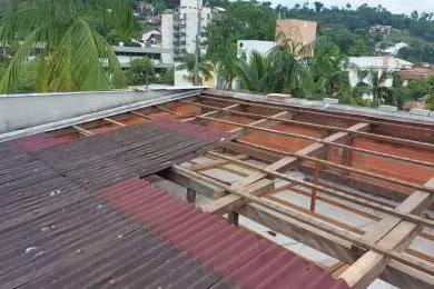 Vazamentos em telhado